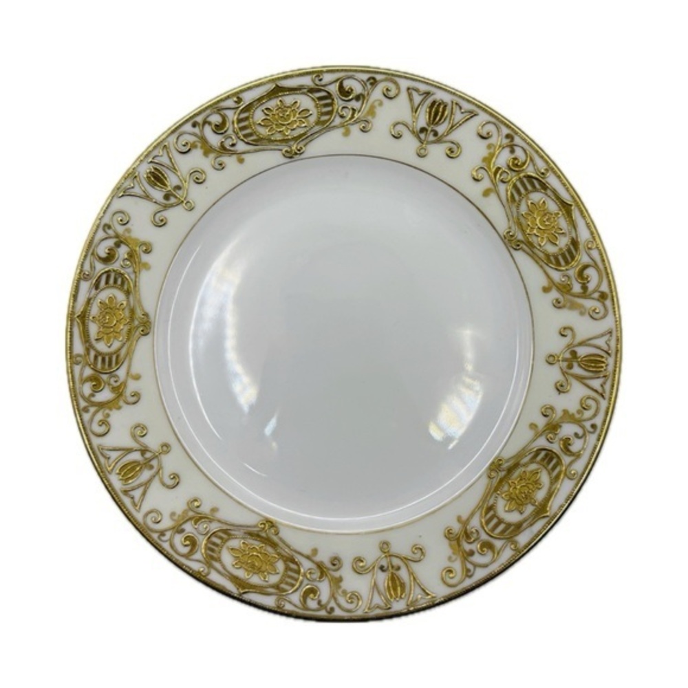Set of 6 Noritake Christmas Ball Bread Plates